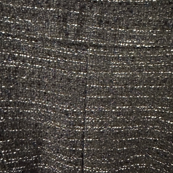 NWT Lulus Officially Exceptional Black Tweed Lurex Wide-Leg Jumpsuit S - Picture 6 of 9